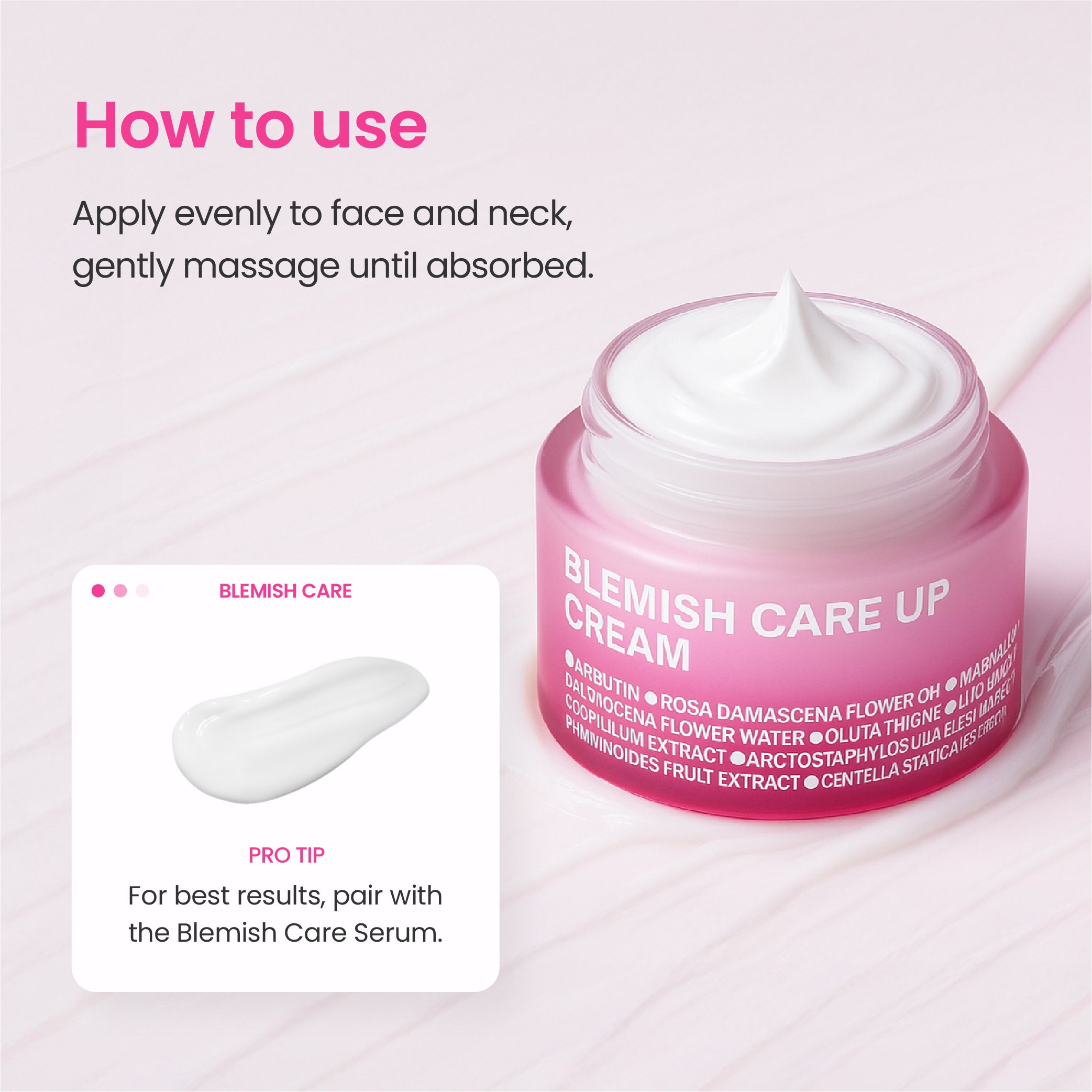 Blemish Care Up Serum Special Kit (Serum, Tonic Essence, Cream, Pad, Mask)