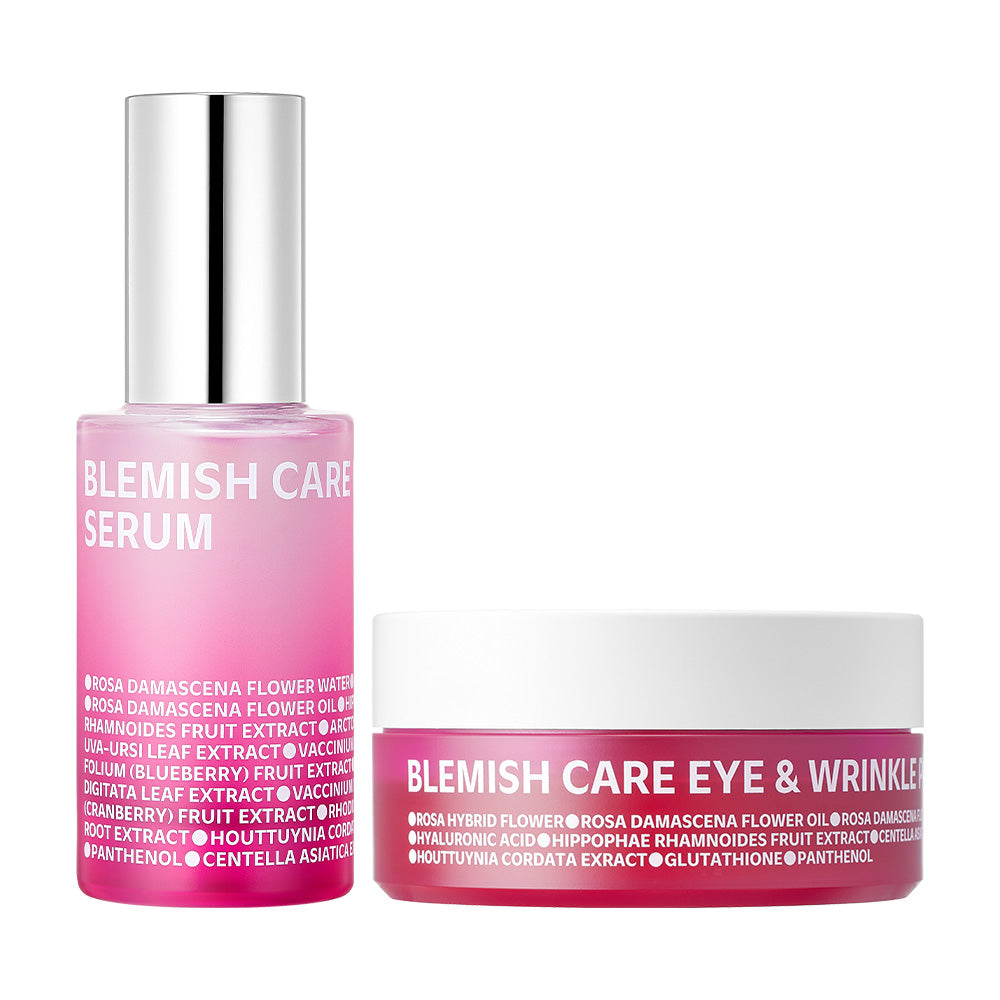 Rosy Glow Essential Serum & Eye Mask Duo